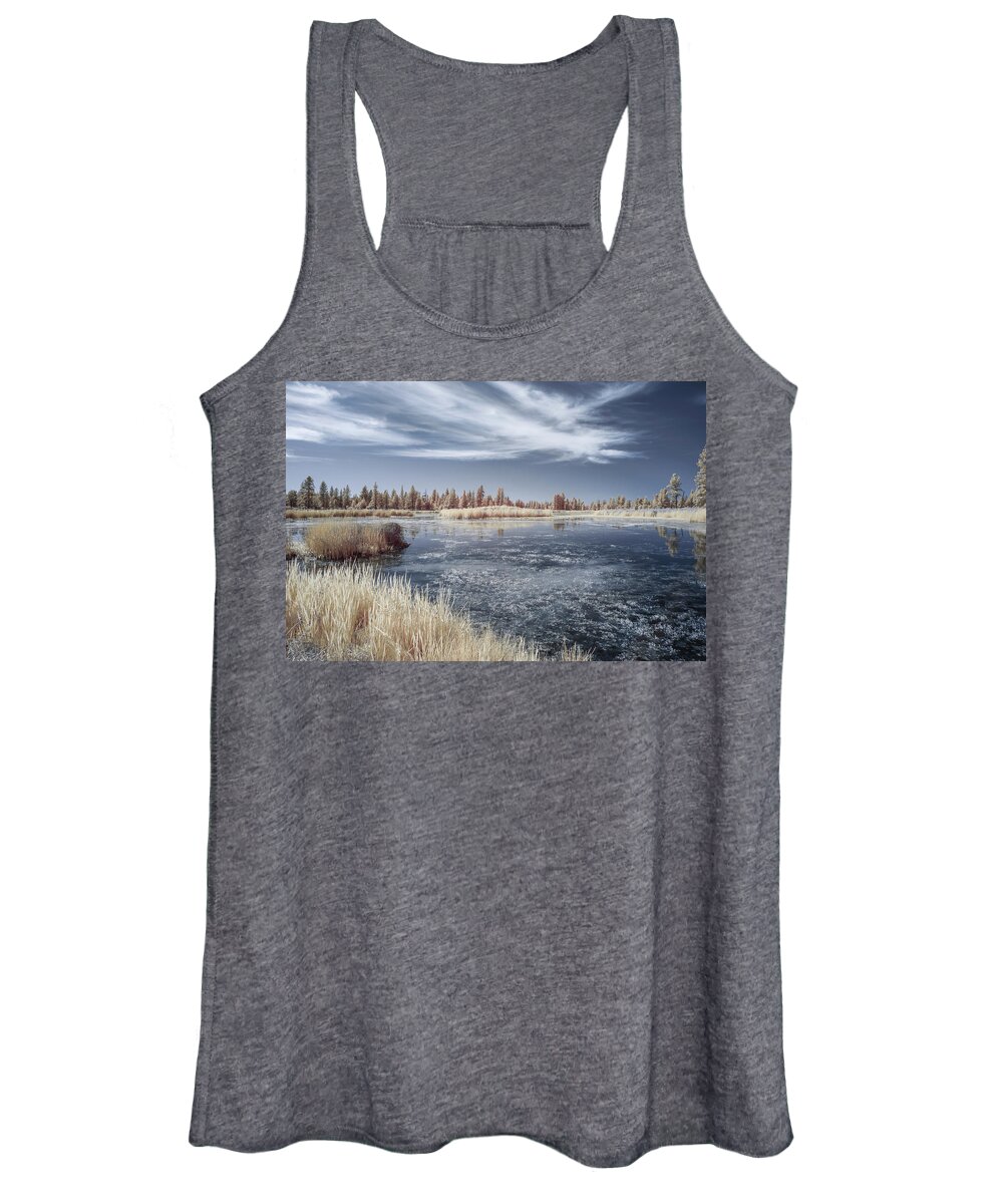 Art Women's Tank Top featuring the photograph Turnbull Waters by Jon Glaser