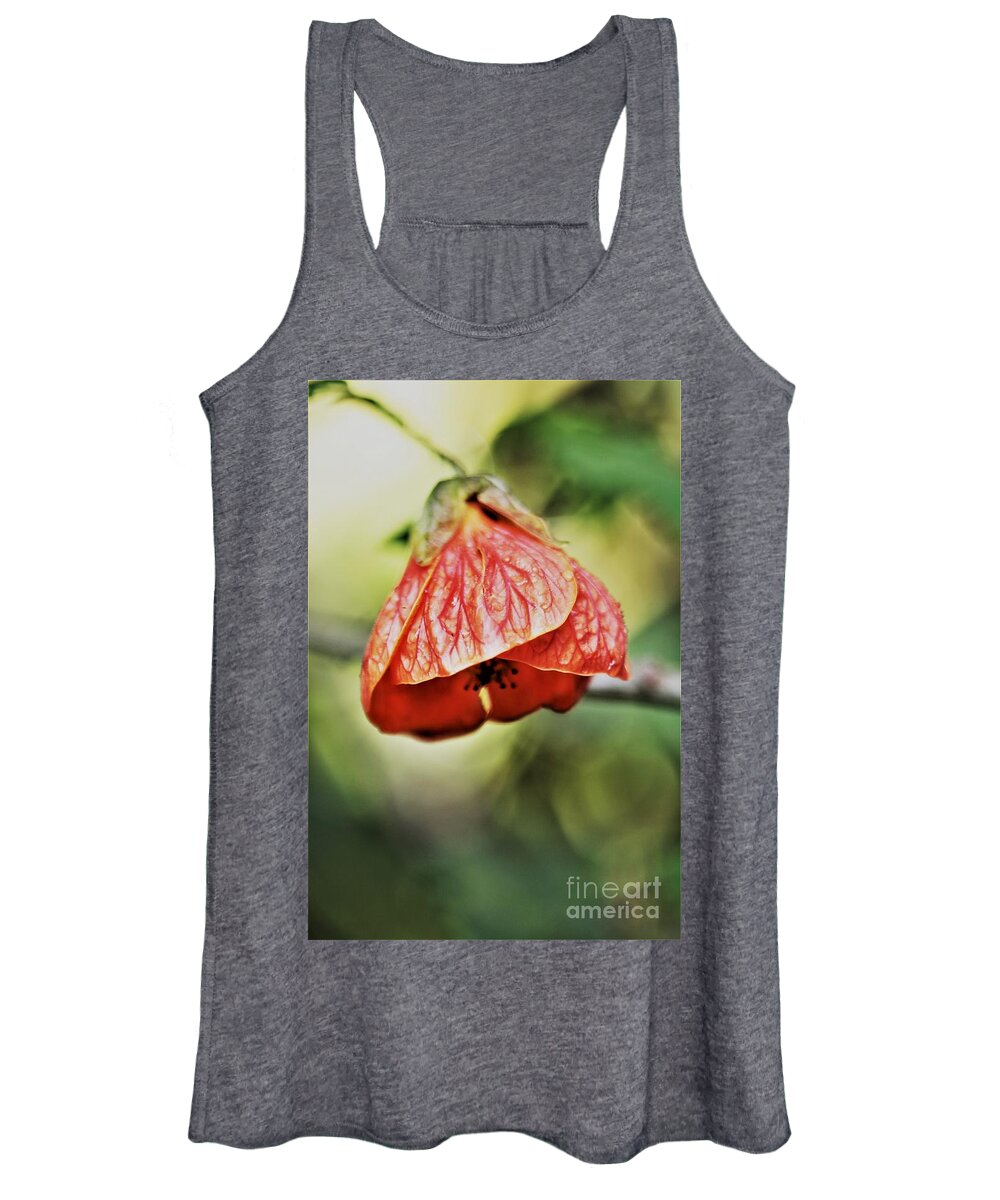 Flower Women's Tank Top featuring the photograph Veins Of Nature by Tracey Lee Cassin