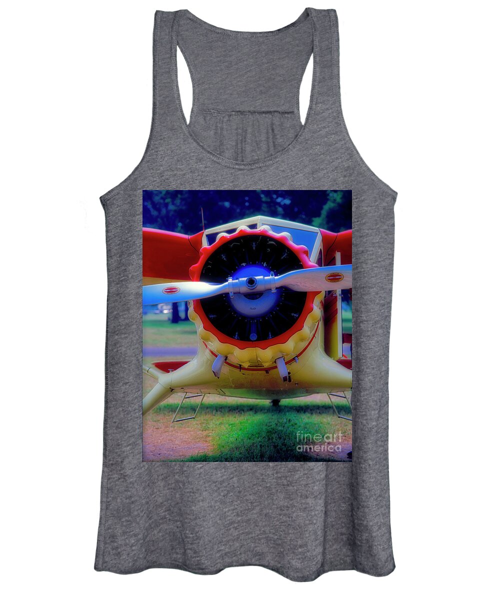 Vintage Women's Tank Top featuring the photograph Vintage Stinson by Tom Jelen