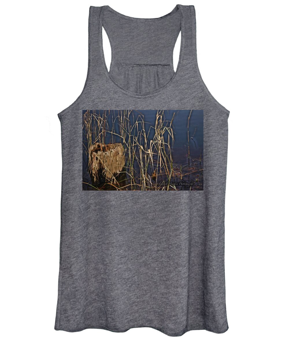  Women's Tank Top featuring the photograph Water Logged by Elizabeth Harllee