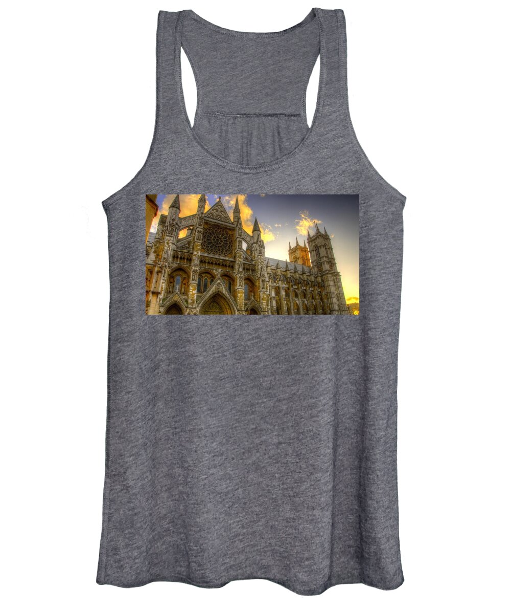 Westminster Abbey Women's Tank Top featuring the photograph Westminster Abbey by Jackie Russo