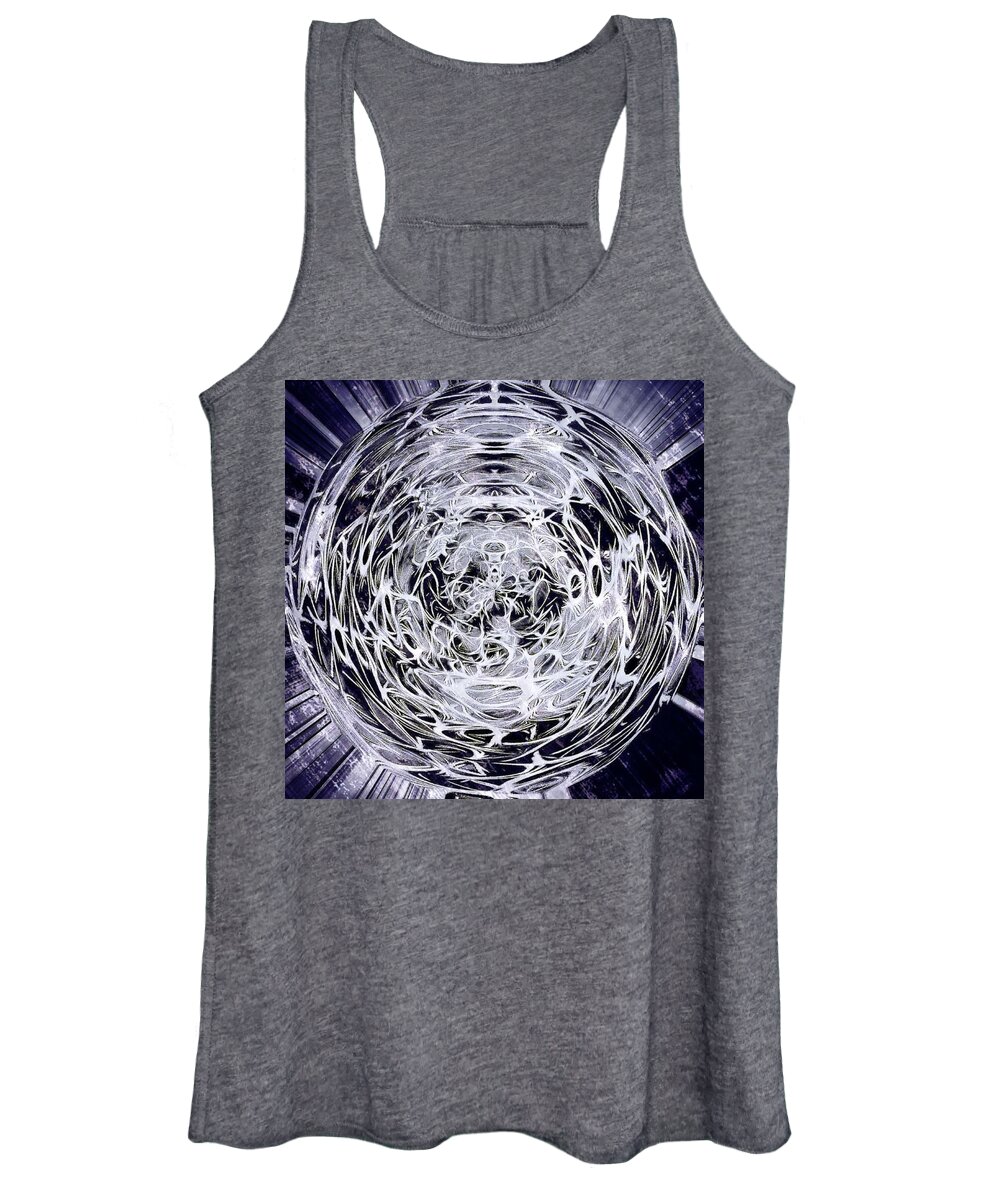 Fractal Women's Tank Top featuring the photograph Who Am I by Nick Heap