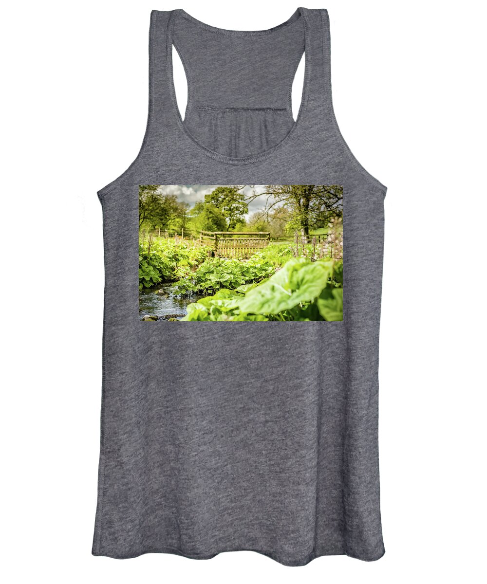 Butterbur Women's Tank Top featuring the photograph Wild Butterbur by Nick Bywater