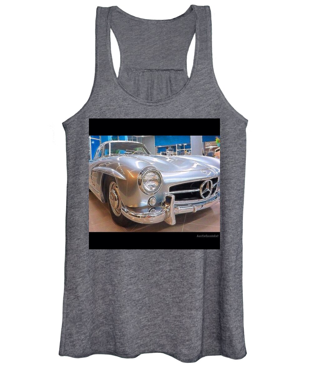 Keepaustinweird Women's Tank Top featuring the photograph Wish This Was Mine. #😄#vintage by Austin Tuxedo Cat