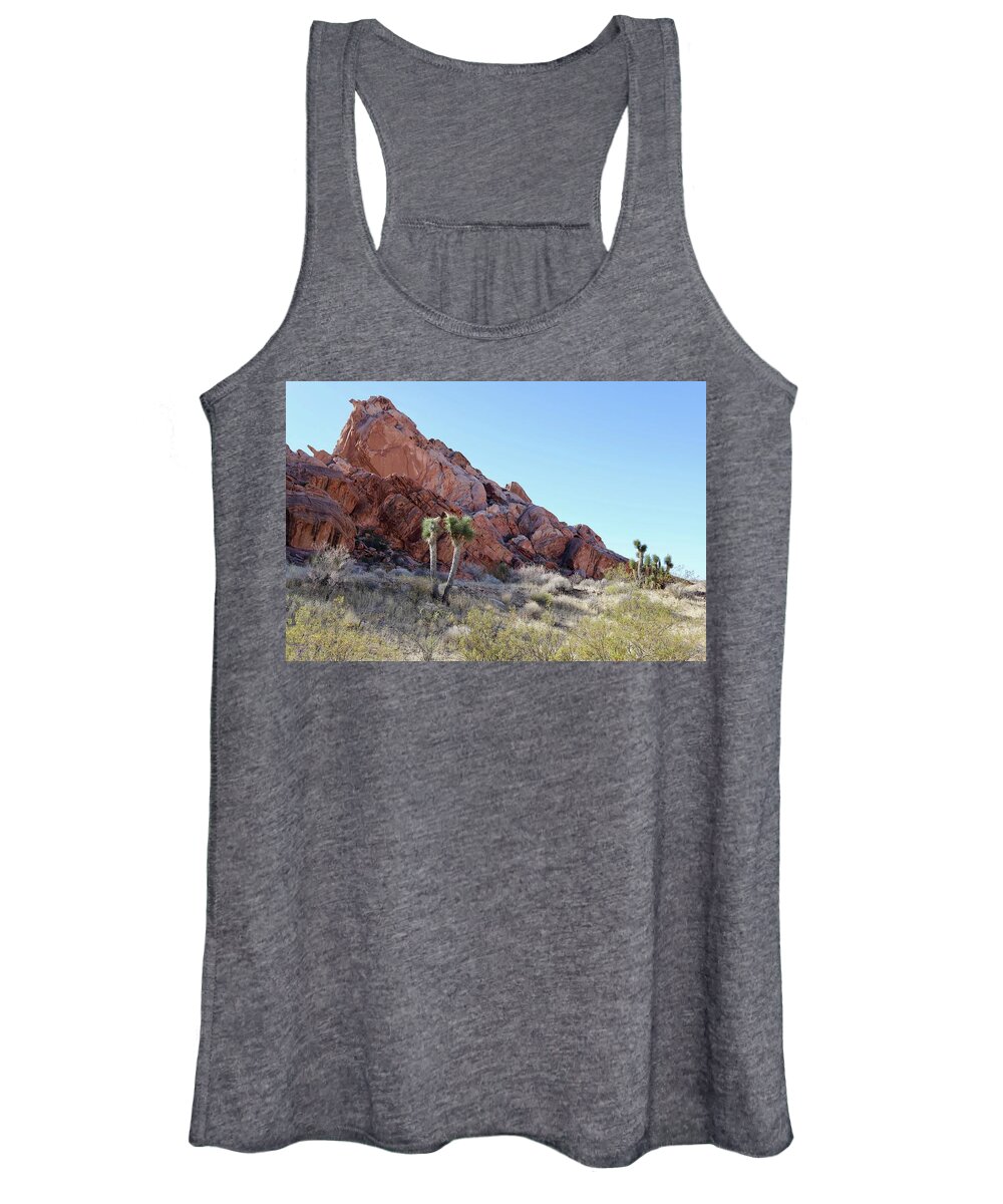 Gold Butte National Monument Women's Tank Top featuring the photograph Gold Butte National Monument #1 by Maria Jansson