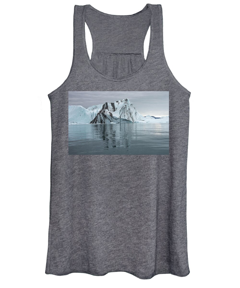 Arctic Women's Tank Top featuring the photograph Iceberg #2 #1 by Minnie Gallman