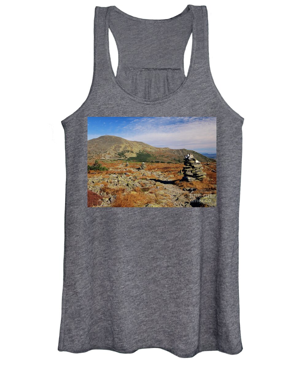 Alpine Tundra System Women's Tank Top featuring the photograph Mount Washington - White Mountains New Hampshire #4 by Erin Paul Donovan