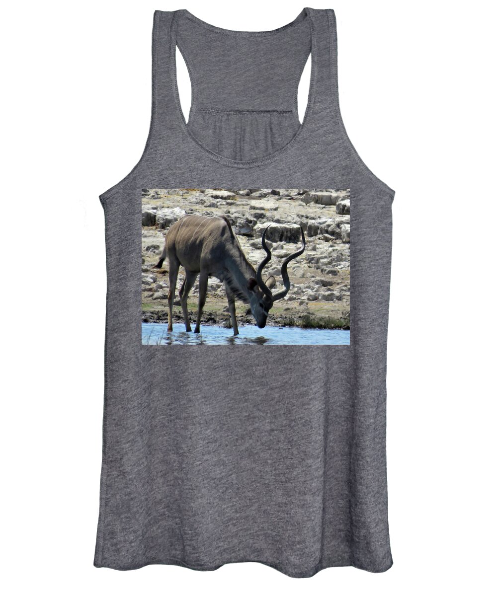 Africa Women's Tank Top featuring the photograph 50 by Eric Pengelly