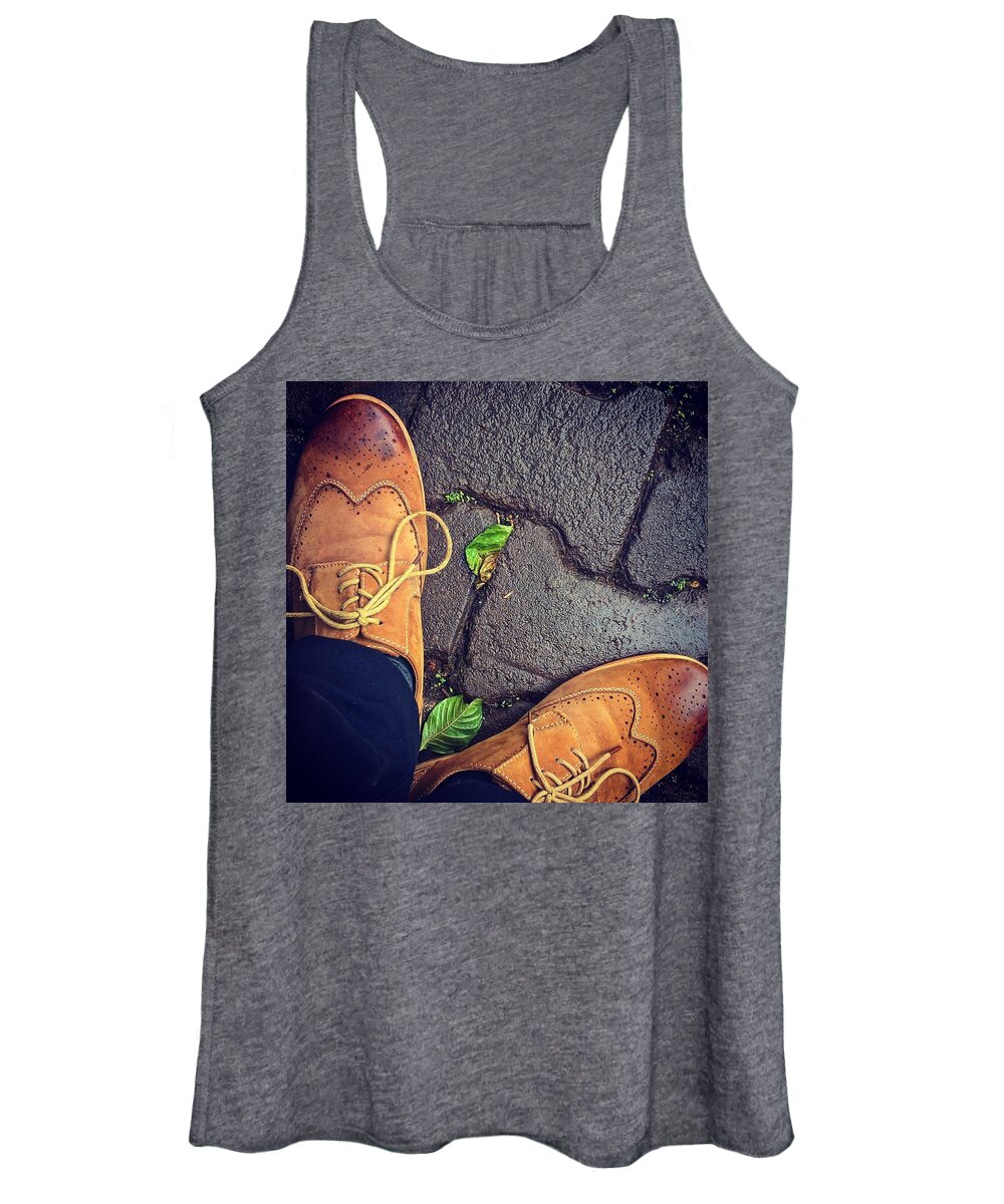 Shoes Women's Tank Top featuring the photograph Afternoon delight by Mark Ddamulira