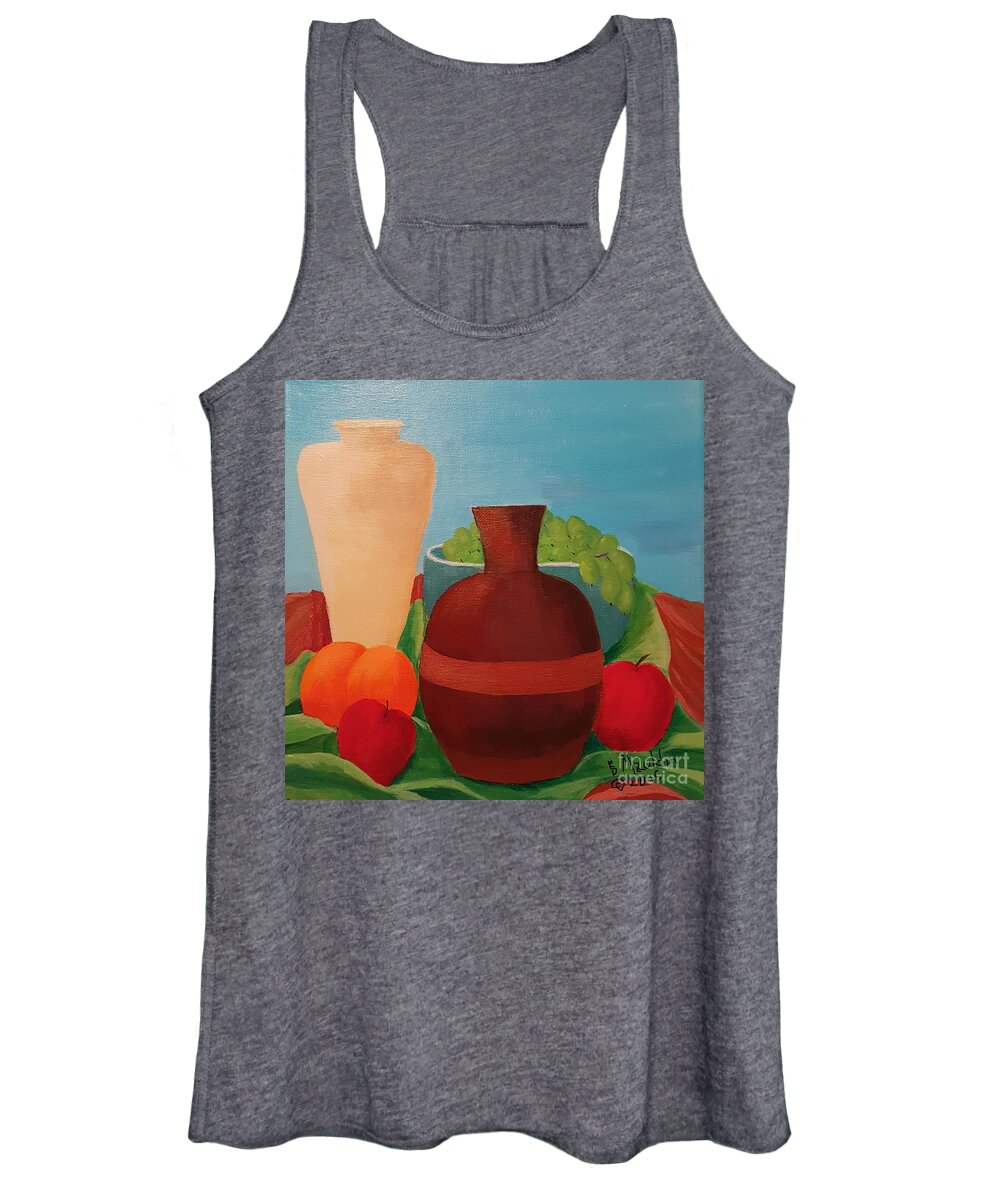 Still Life Women's Tank Top featuring the painting Be Still by Elizabeth Mauldin