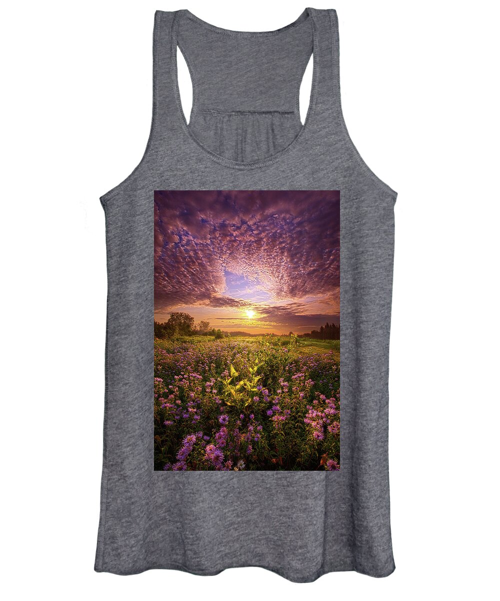 Life Women's Tank Top featuring the photograph Beginnings #1 by Phil Koch