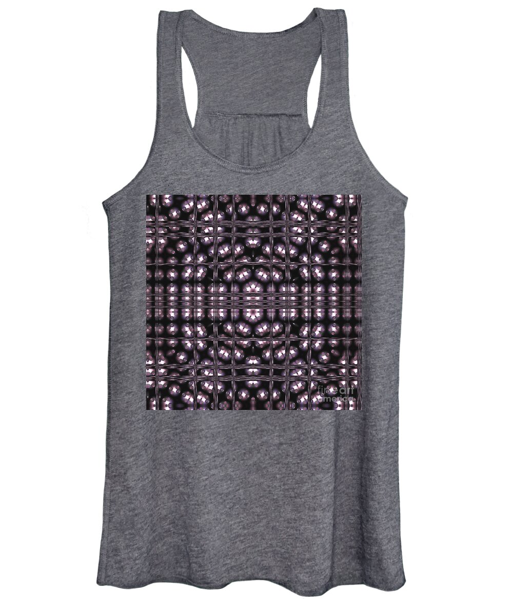 Behind Women's Tank Top featuring the digital art Behind the Glass Curtain by Scott S Baker