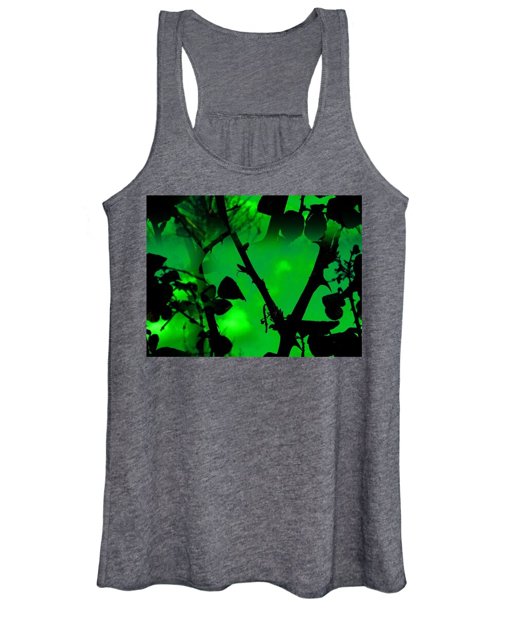 #abstracts #acrylic #artgallery # #artist #artnews # #artwork # #callforart #callforentries #colour #creative # #paint #painting #paintings #photograph #photography #photoshoot #photoshop #photoshopped Women's Tank Top featuring the digital art Beyond The Horizon Part 21 by The Lovelock experience