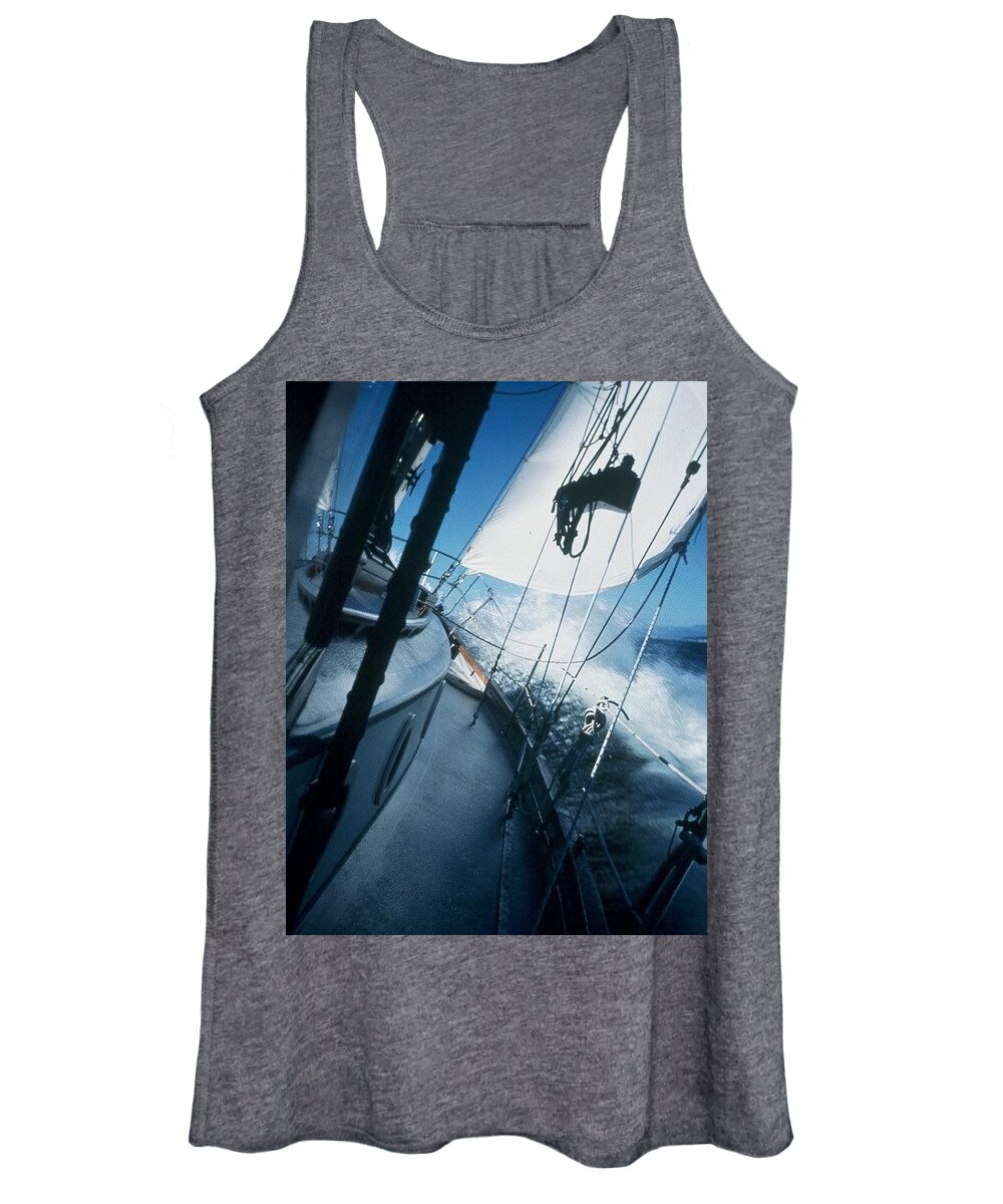 Sea Women's Tank Top featuring the photograph Bliss by Fred Bailey