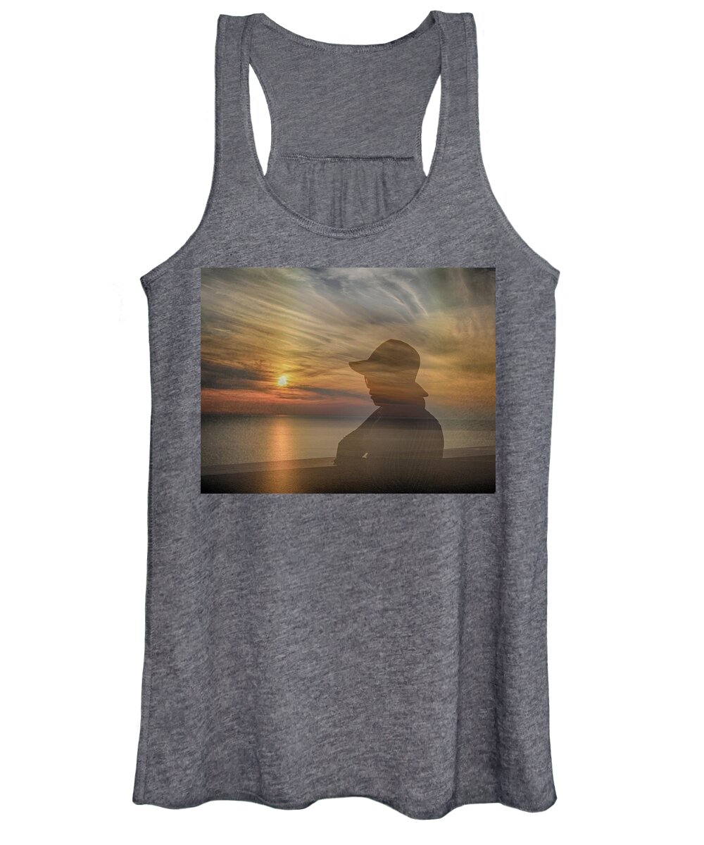 Contemplation Women's Tank Top featuring the photograph Contemplation by Jim Cook