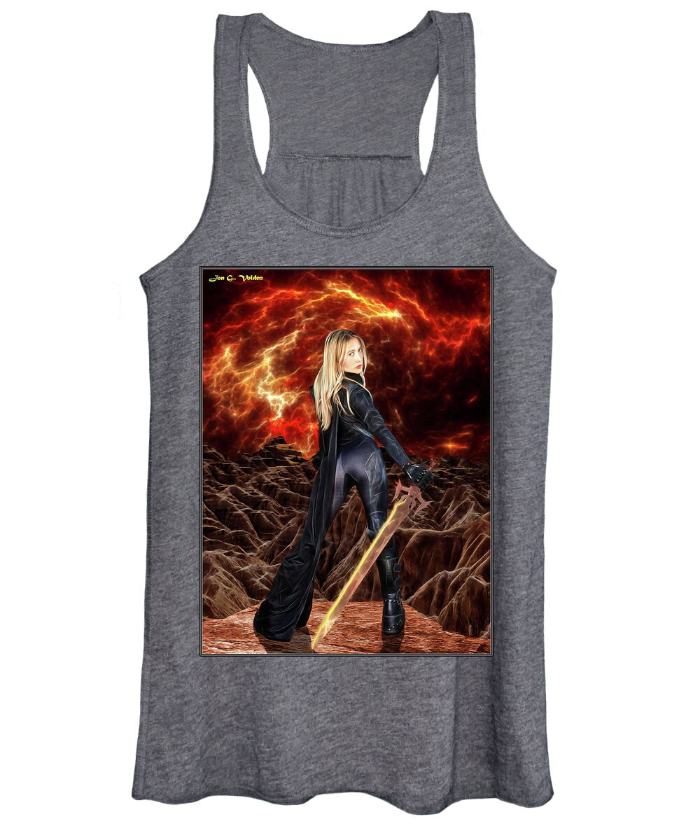 Destroyer Women's Tank Top featuring the photograph Cosmic Destroyer by Jon Volden