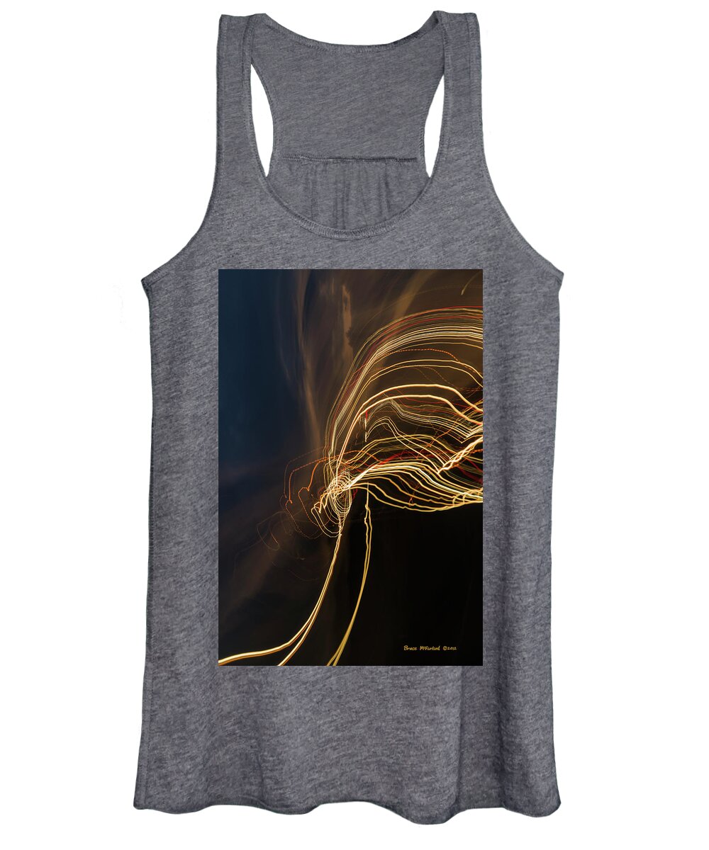  Women's Tank Top featuring the photograph Creature of the Night by Bruce McFarland