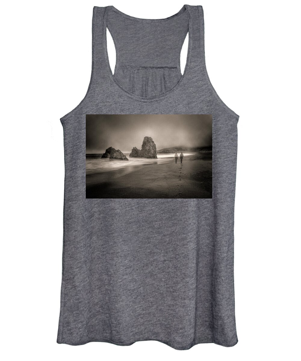 Dissociative Personality Women's Tank Top featuring the photograph Dissociative Long Exposure Disorder by Alessandra RC