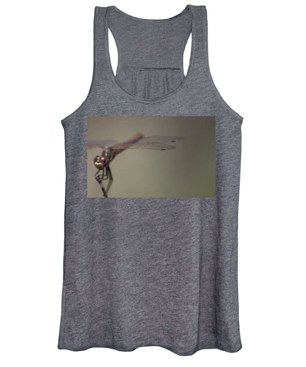 Insect Women's Tank Top featuring the photograph Dragonfly #1 by Jonathan Thompson