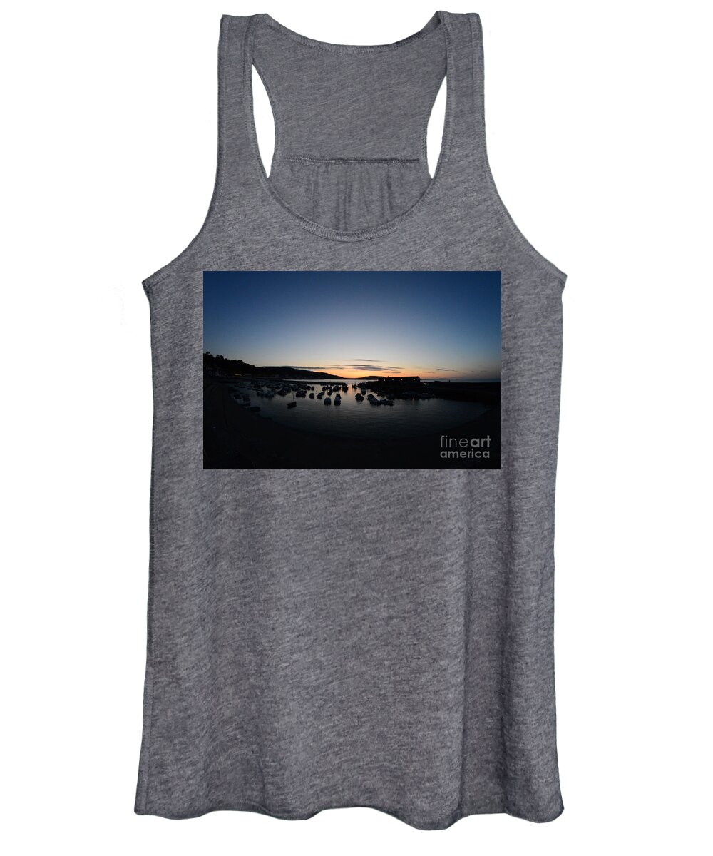 Early Women's Tank Top featuring the photograph Early Morning Lyme Regis by Andy Thompson