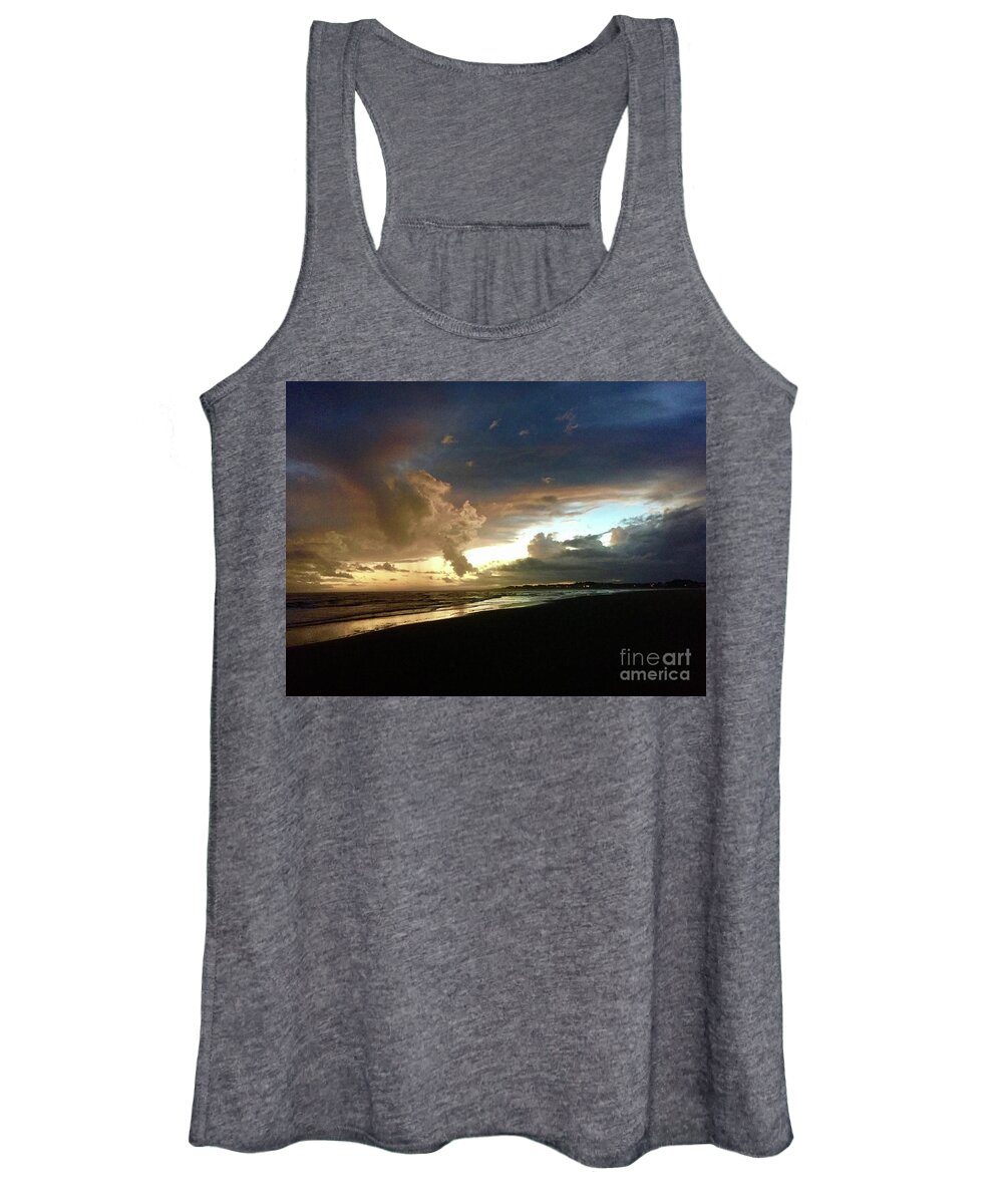 Evening Women's Tank Top featuring the photograph Evening Sky by Flavia Westerwelle
