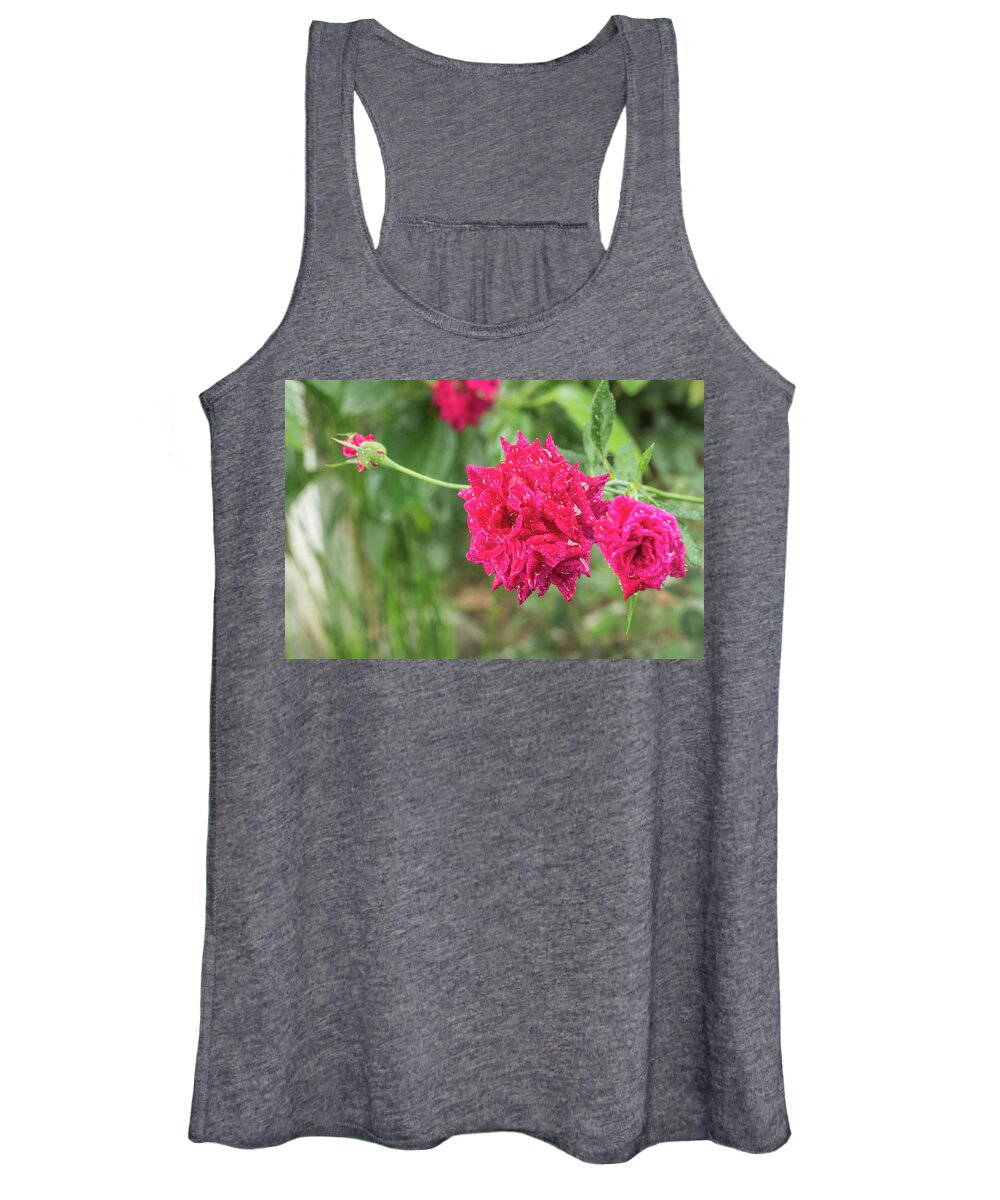 Flower Women's Tank Top featuring the photograph Flower Season Blooms by Mangge Totok