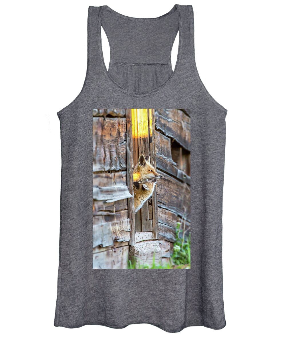2015 Women's Tank Top featuring the photograph Butterfly Kisses by Kevin Dietrich