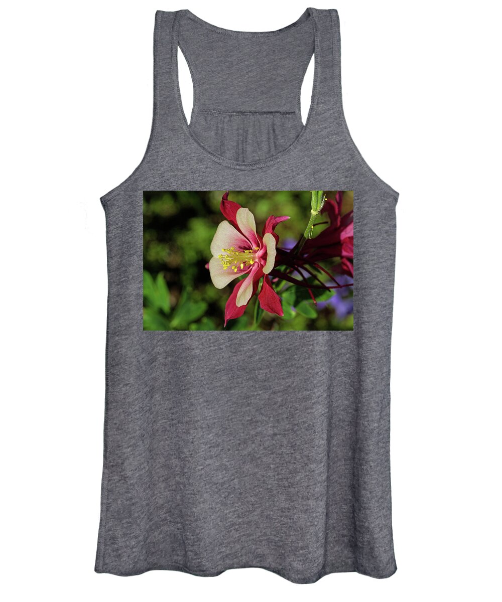 Flower Women's Tank Top featuring the photograph Glowing in the Sun by Alana Thrower