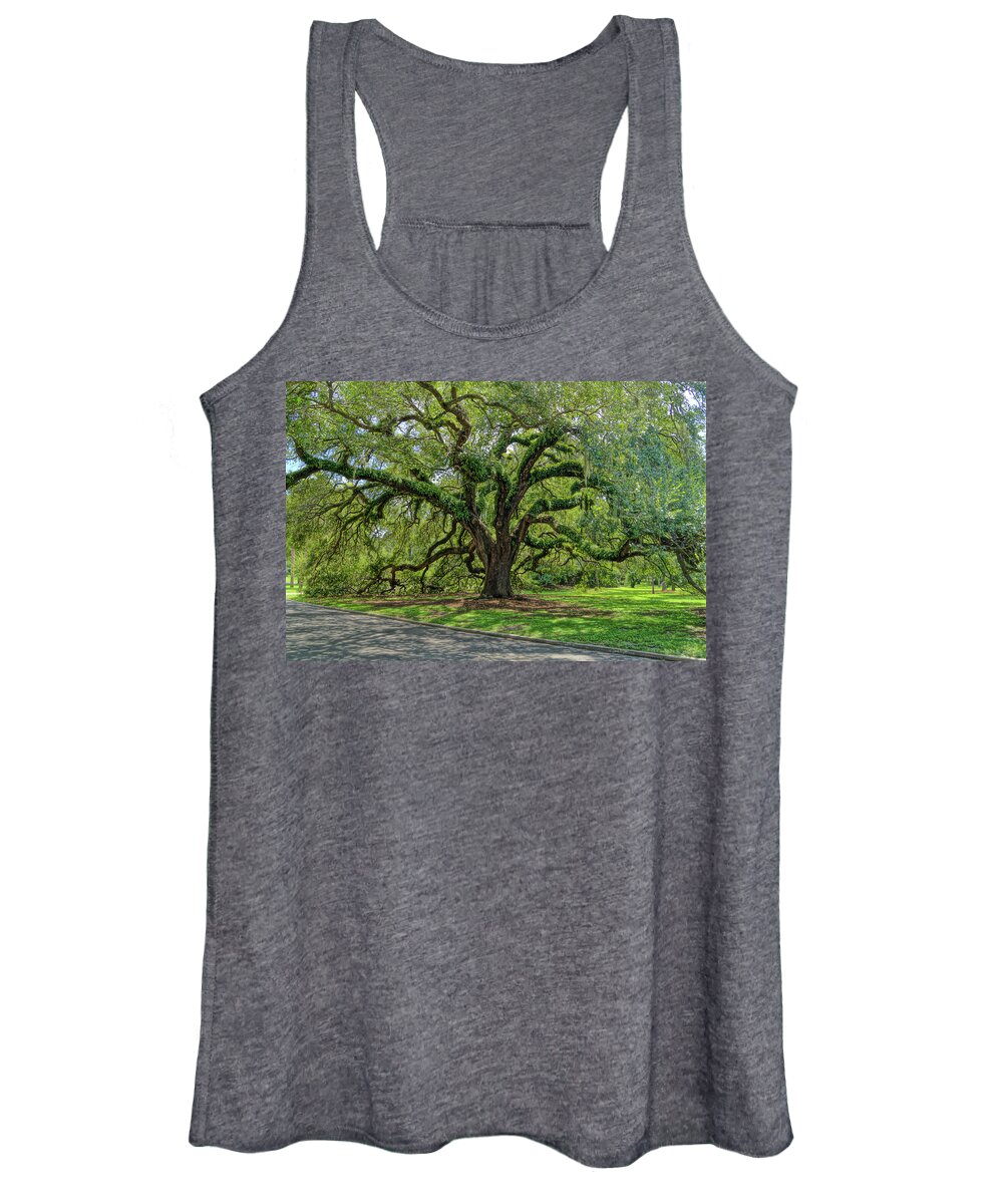 Grand Women's Tank Top featuring the photograph Grand Oak by Chauncy Holmes