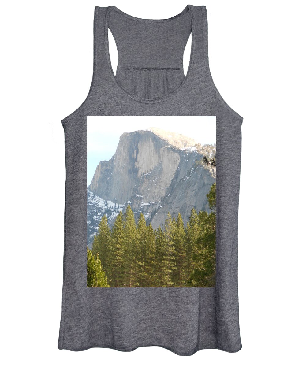 Half Dome Women's Tank Top featuring the photograph Half Dome by FD Graham