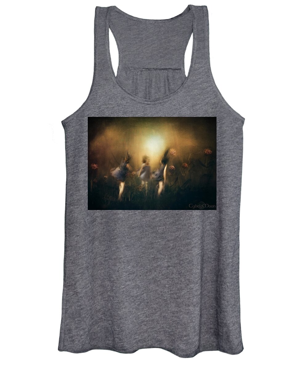  Women's Tank Top featuring the photograph How They Danced by Cybele Moon