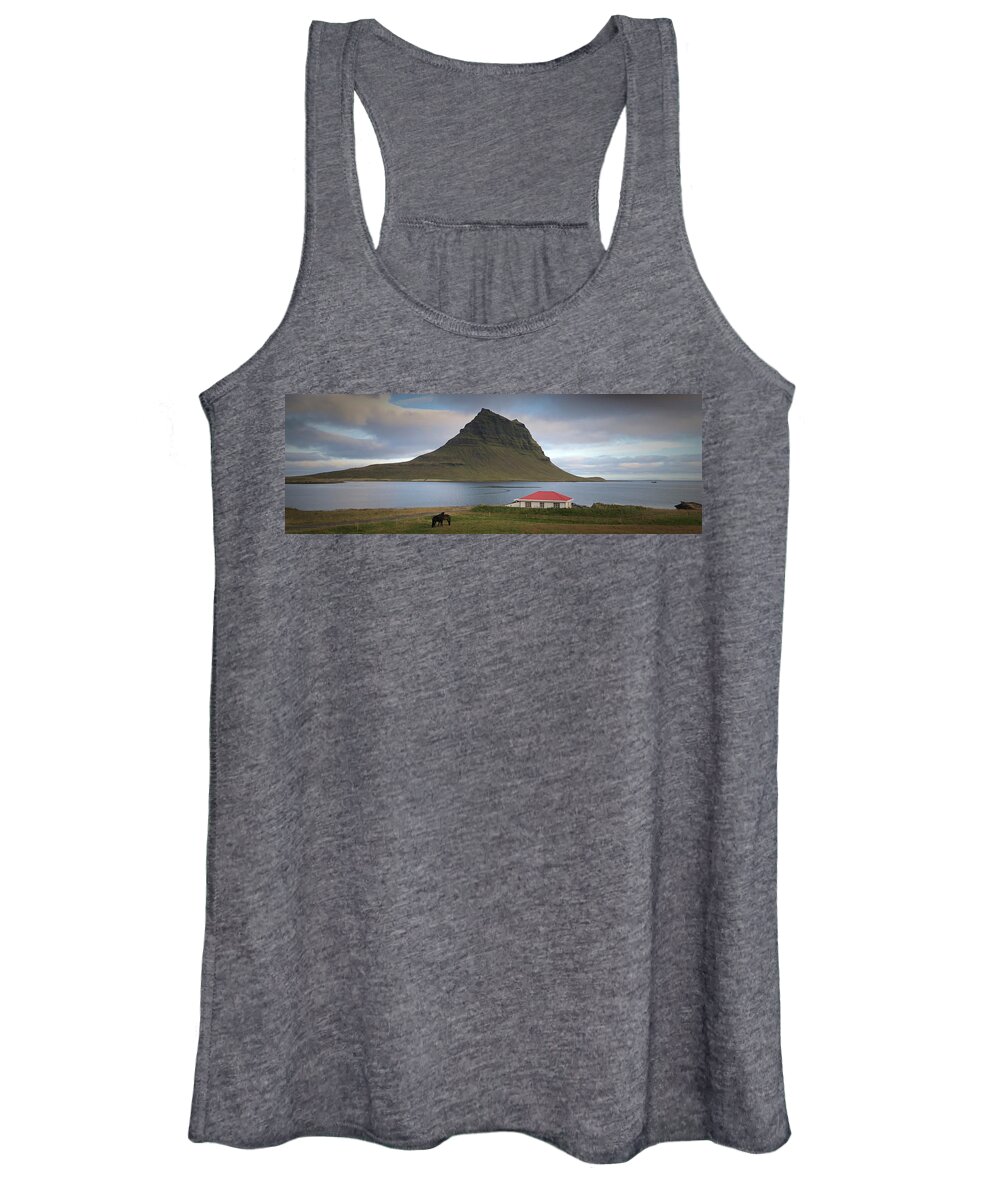 Iceland Women's Tank Top featuring the photograph Iceland by Jim Cook