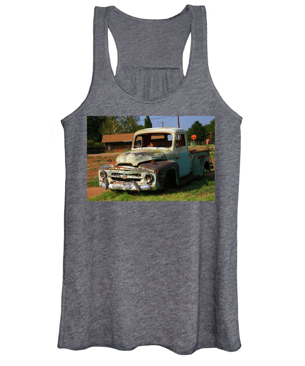 Pickup Women's Tank Top featuring the photograph I'm still here by Giorgio Tuscani