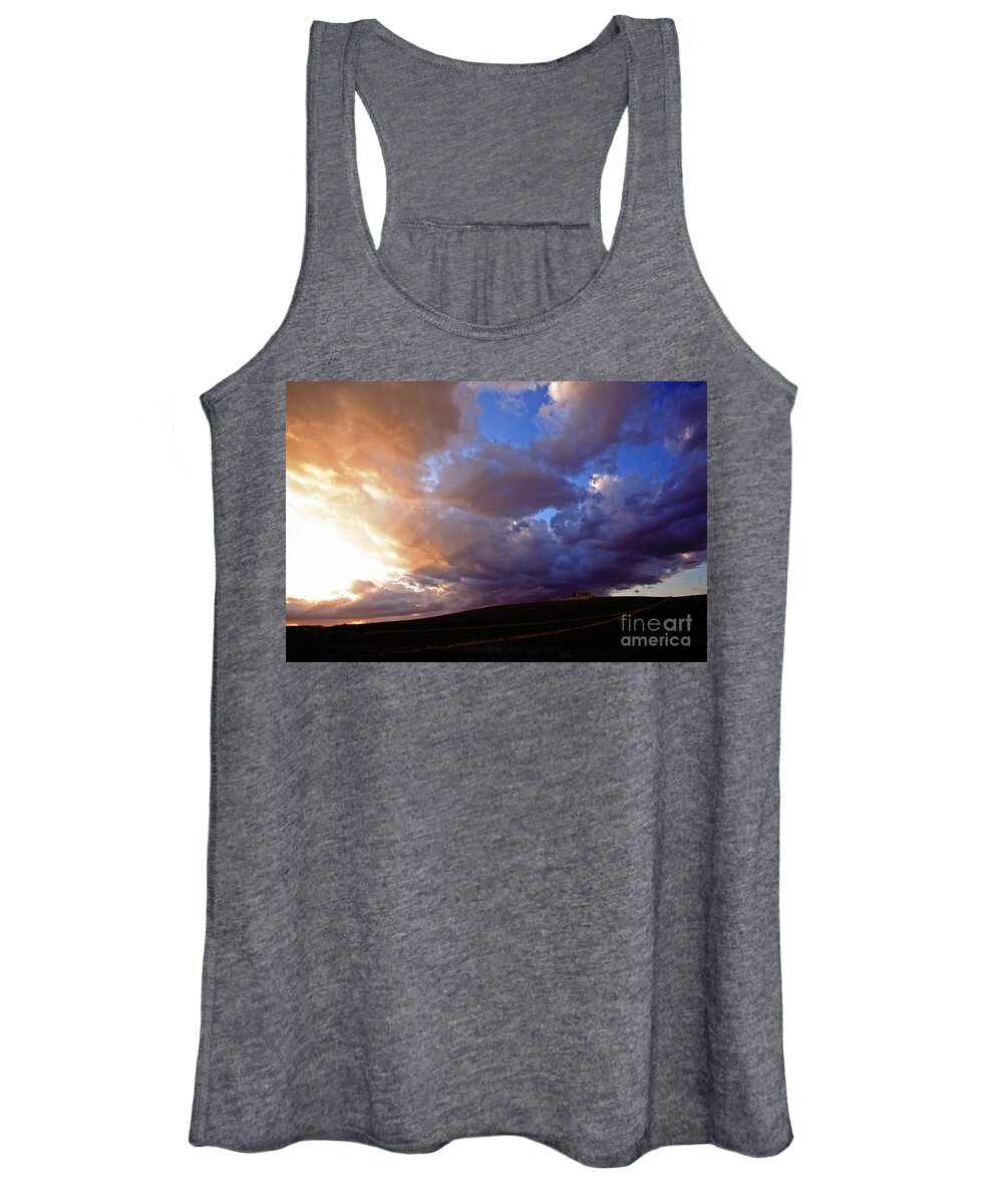 Italy Women's Tank Top featuring the photograph Landscape, Sicily, Italy by 
