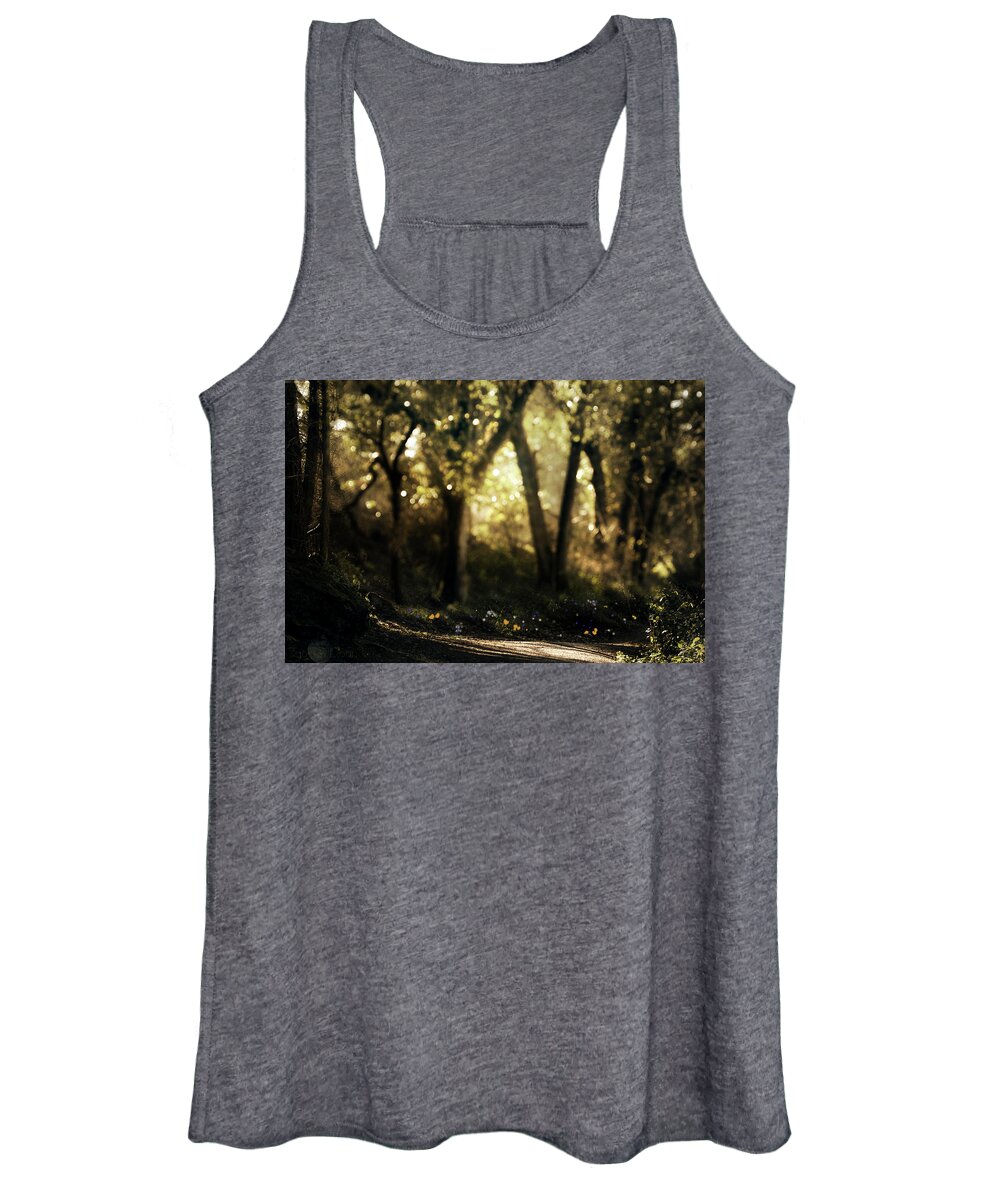 Women's Tank Top featuring the photograph Late Afternoon by Cybele Moon