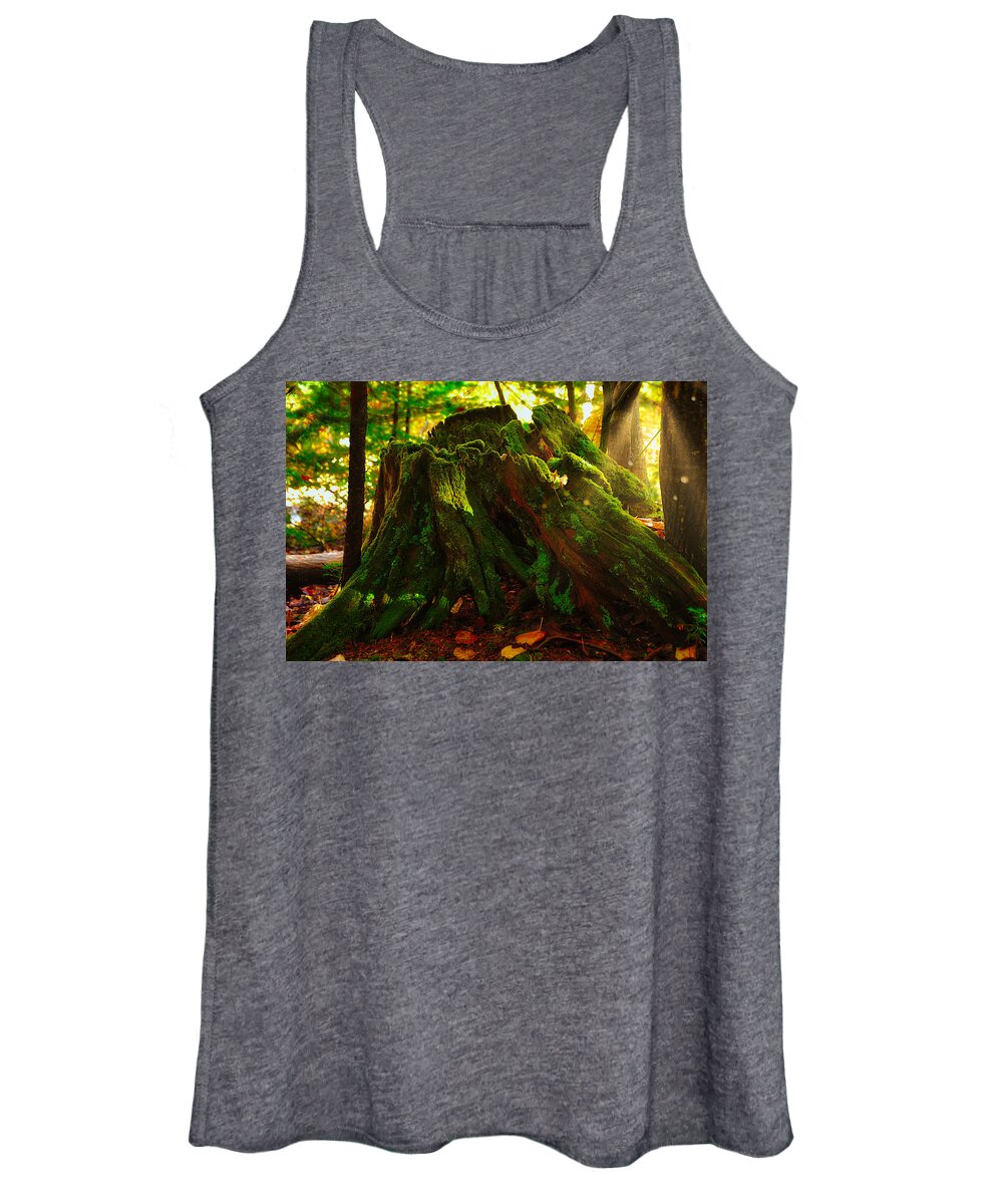 Photograph Women's Tank Top featuring the photograph Life from Death by Richard Gehlbach