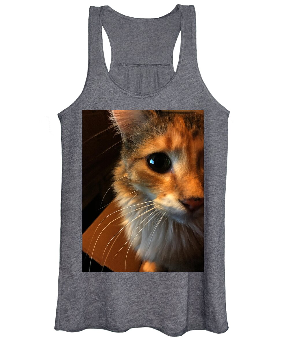Art Women's Tank Top featuring the photograph Mercy by Jeff Iverson