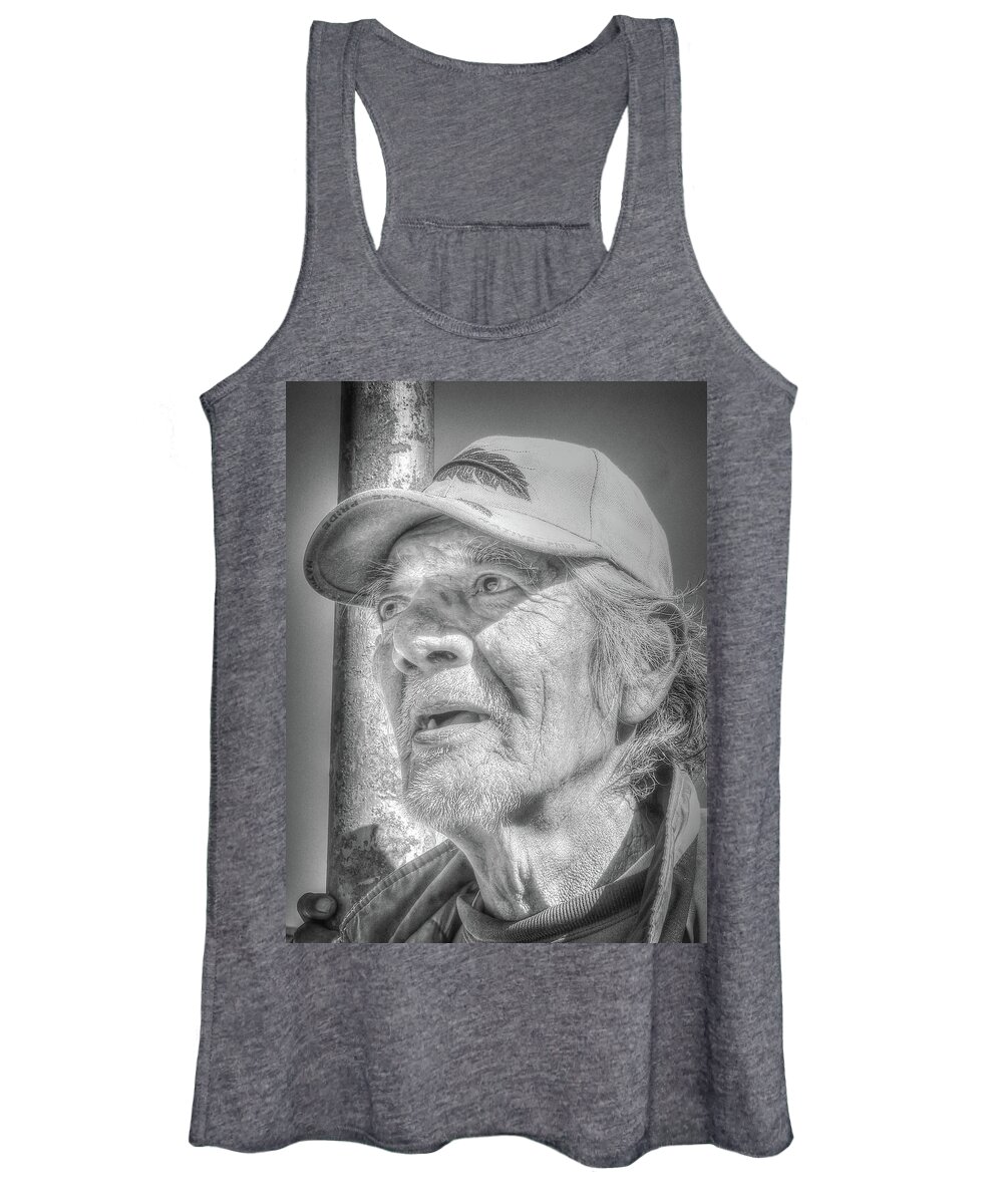 Homeless Women's Tank Top featuring the photograph Nativer Pride II by Al Griffin