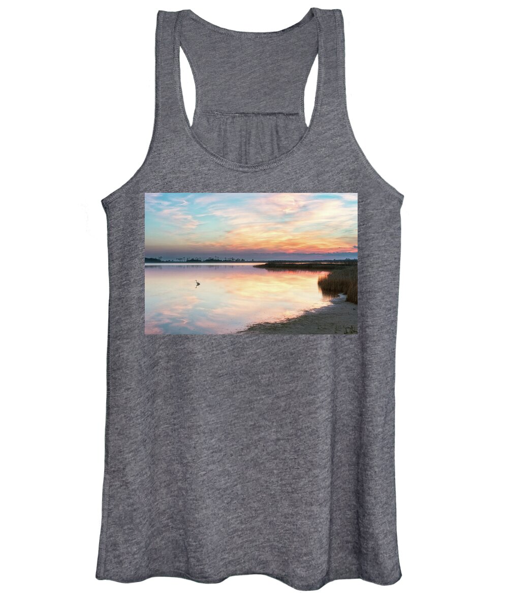 Landscape Women's Tank Top featuring the photograph Old Blue by Russell Pugh