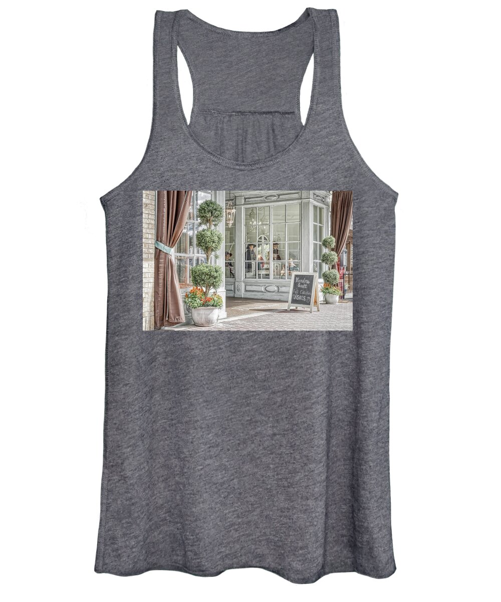 Texas Women's Tank Top featuring the photograph Old Days by Joe Paul