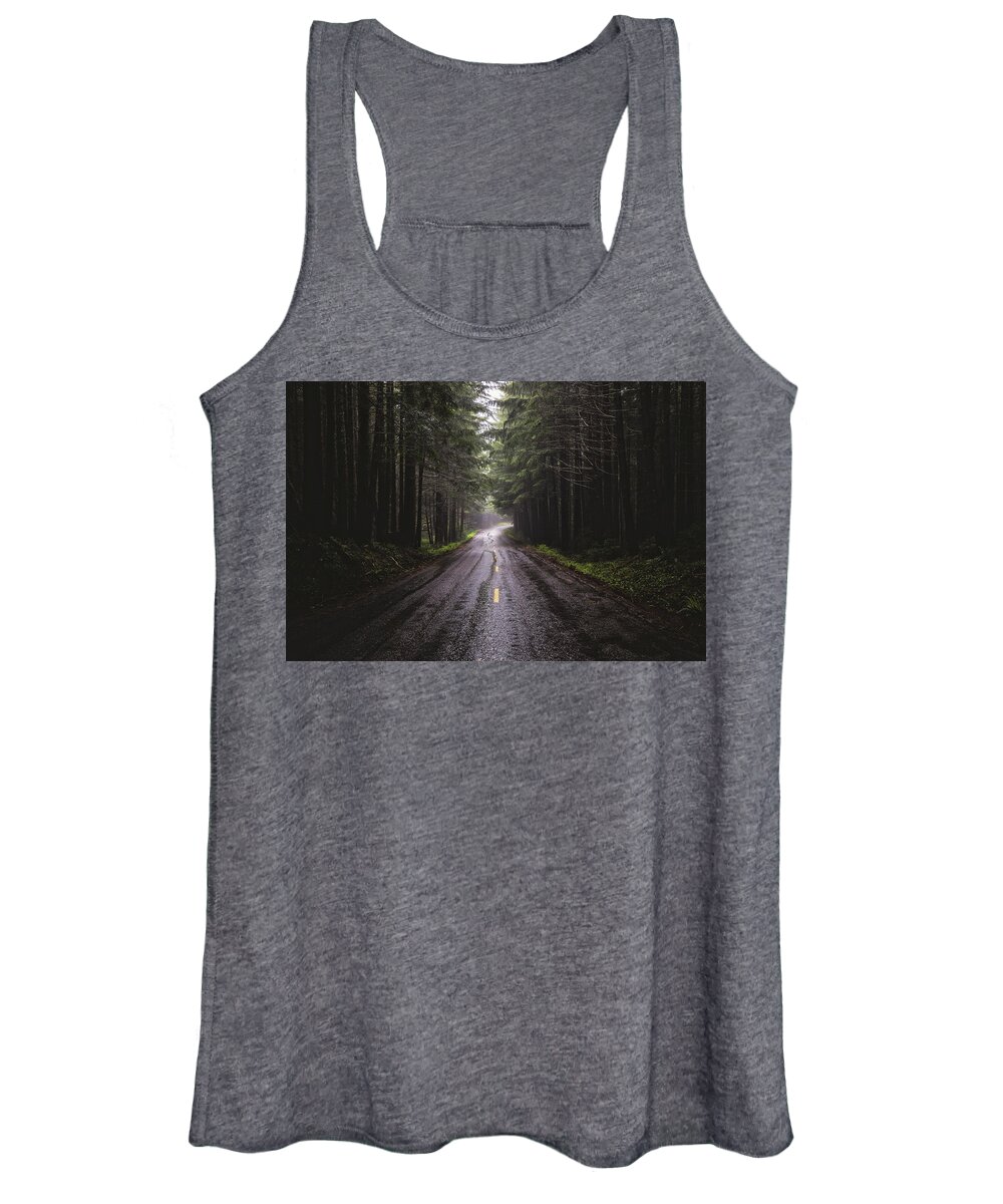 Forest Women's Tank Top featuring the photograph Petrichor by Jason Roberts