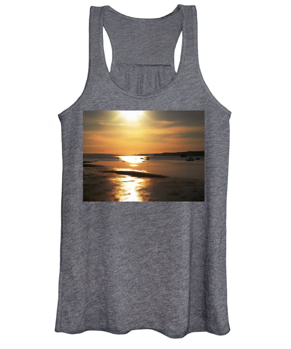 Port Townsend Women's Tank Top featuring the photograph Port Townsend Bay by Micki Findlay