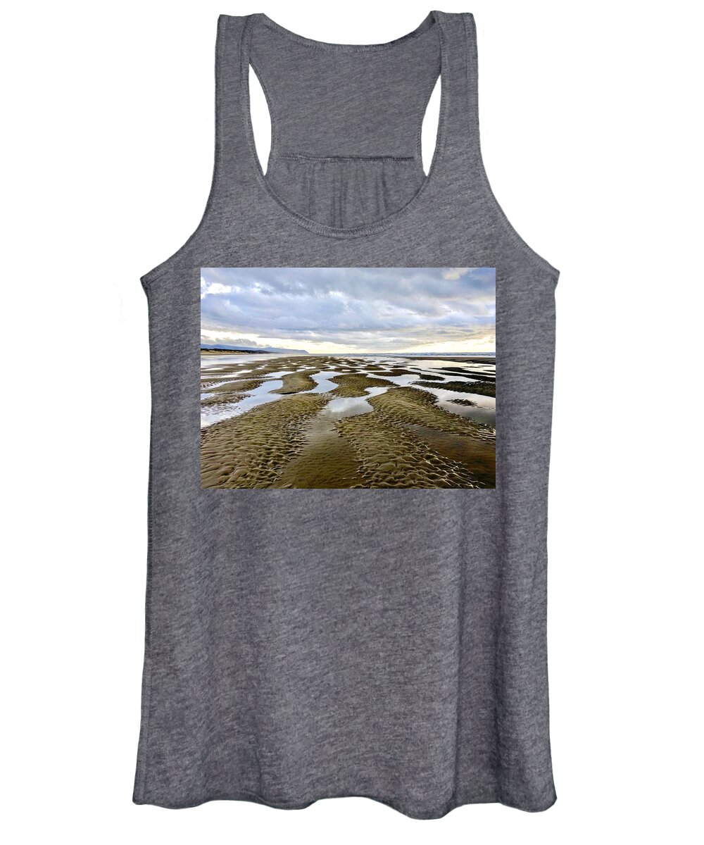 Ocean Women's Tank Top featuring the photograph Reflection by Misty Morehead