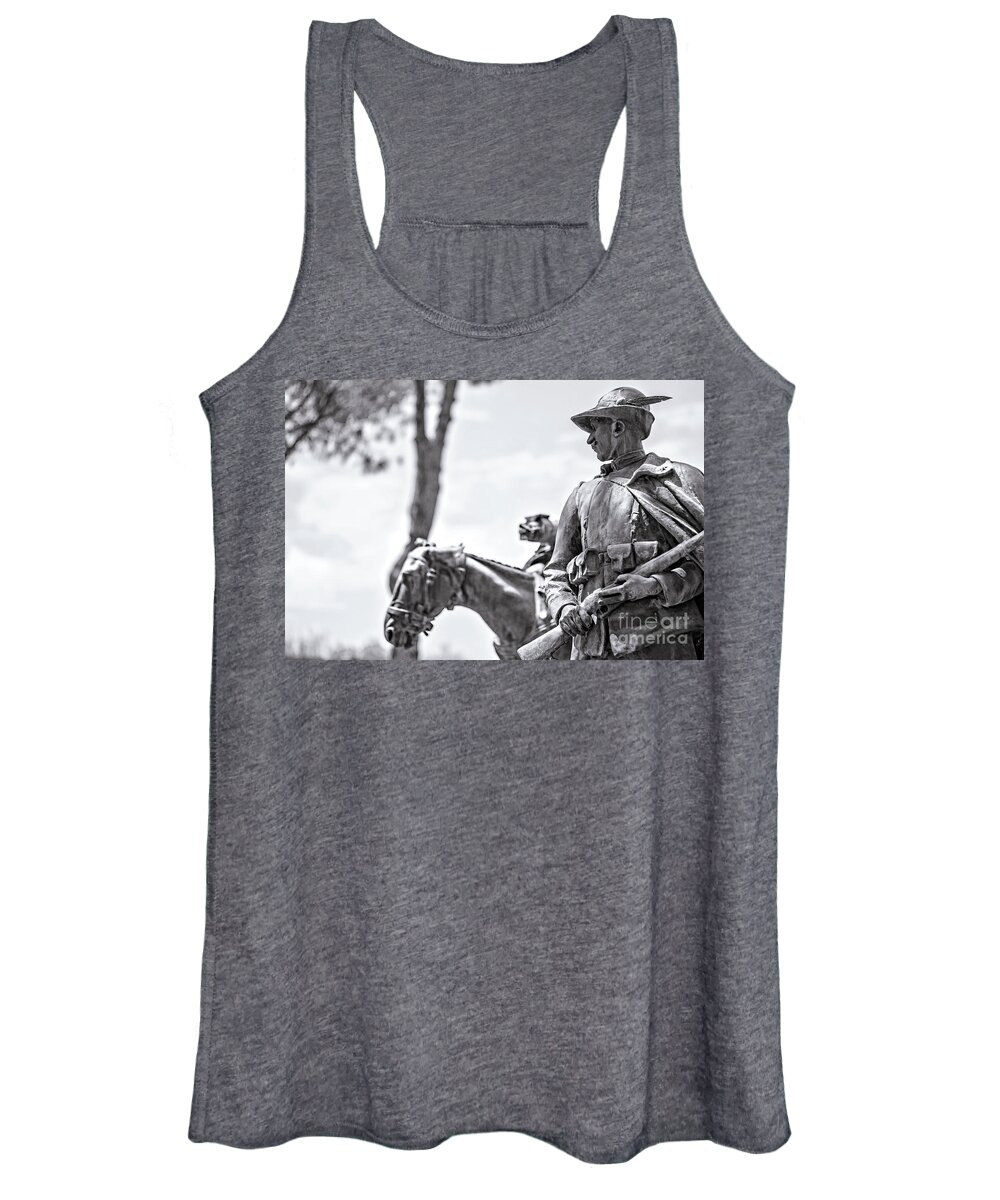 Mule Women's Tank Top featuring the photograph Remember The 1st World War - Alpini Corps by Stefano Senise