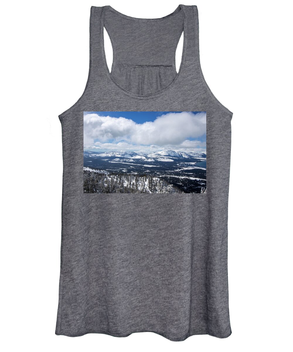  Women's Tank Top featuring the photograph Rocky Mountains by Rocco Silvestri