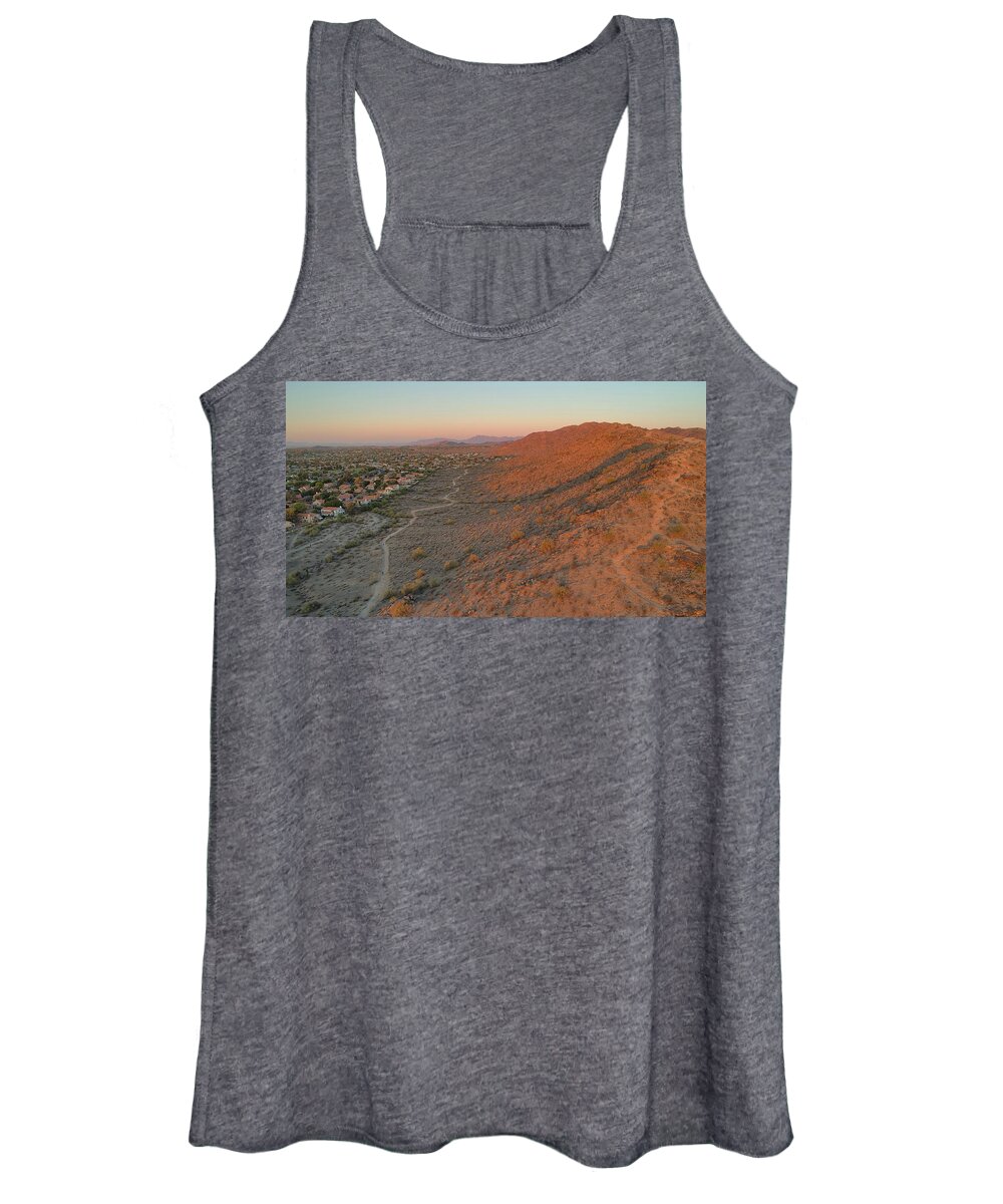Sunrise Women's Tank Top featuring the photograph S U N R I S E by Anthony Giammarino