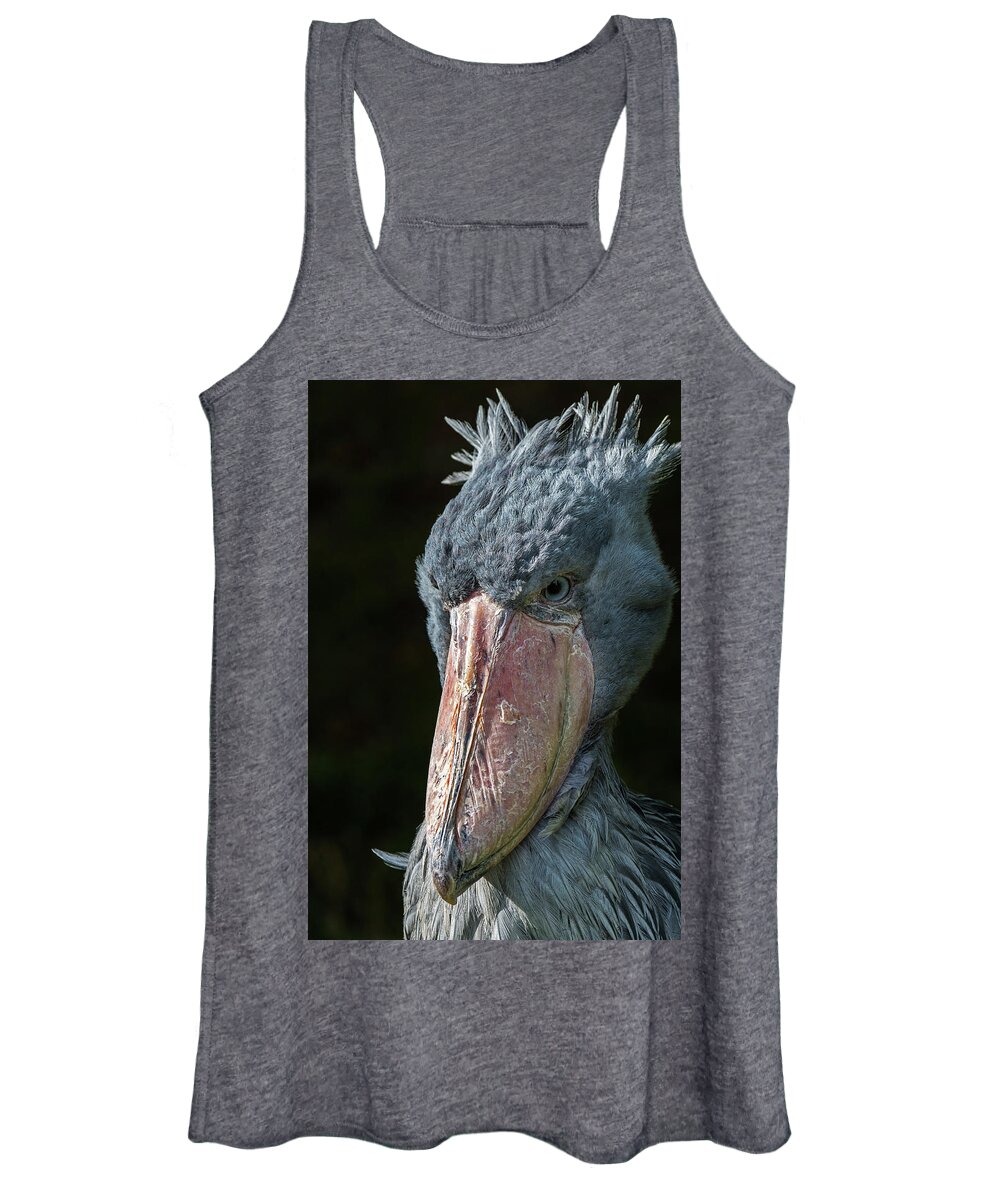 Shoebill Women's Tank Top featuring the photograph Shoebill by Arterra Picture Library