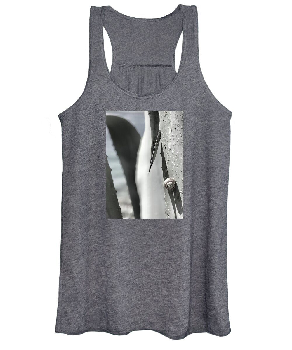 Aloe Women's Tank Top featuring the photograph Slow Aloe by Tom Johnson