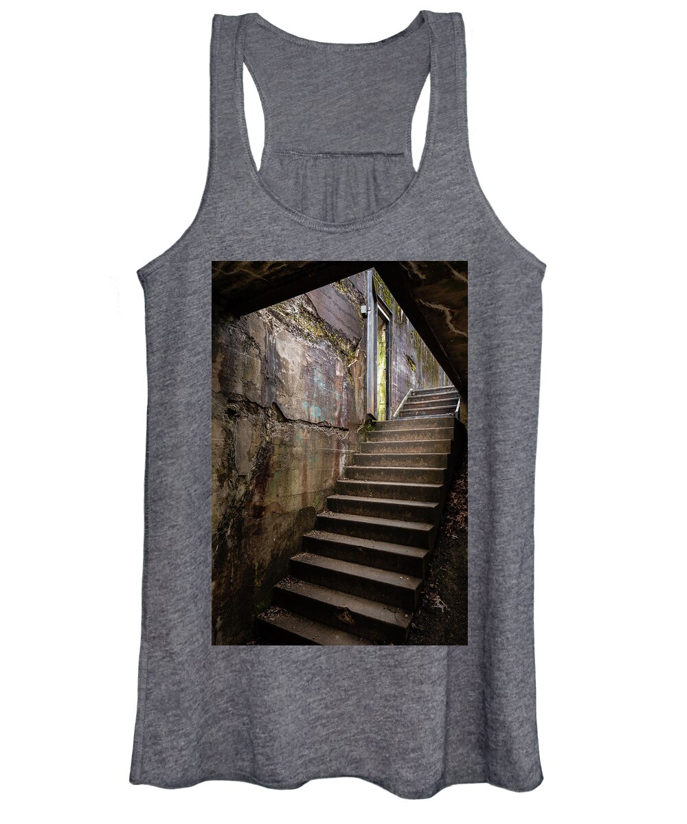 Stepping From The Dark Women's Tank Top featuring the photograph Stepping From the Dark by Todd Henson