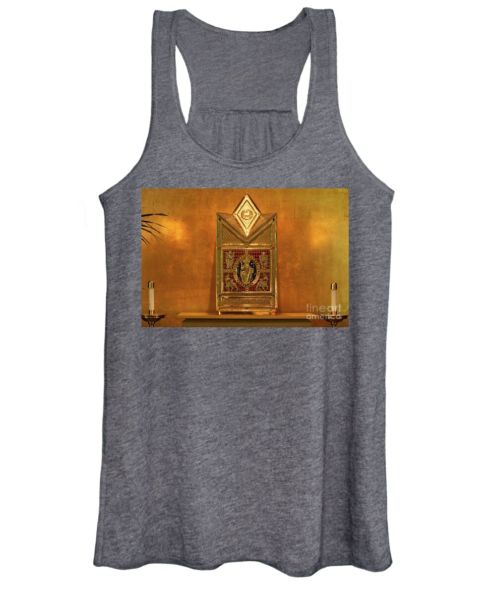 Catholic Women's Tank Top featuring the photograph Tabernacle by Rich Collins